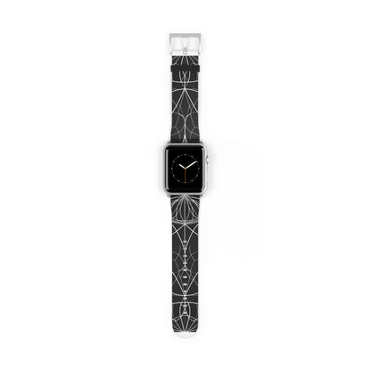 White Mandala Radiance - Watch Band