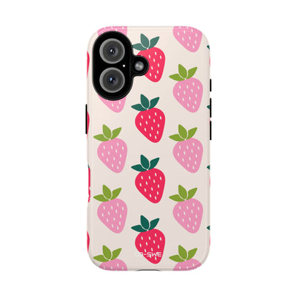 Vibrant Strawberry Rhythm - iPhone Case