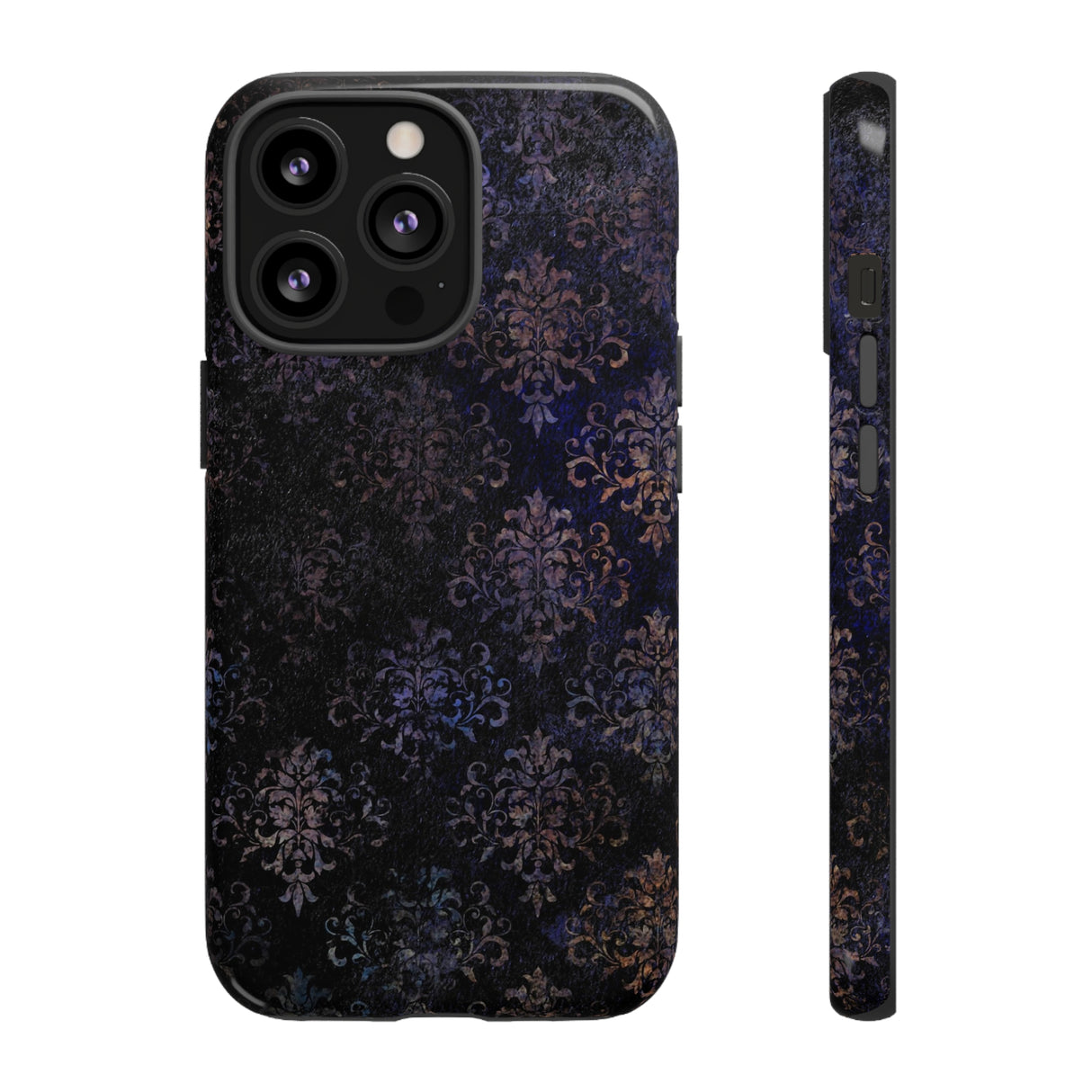 Grunlight Gothic Flower iPhone Case (Protective) iPhone 13 Pro Glossy Phone Case