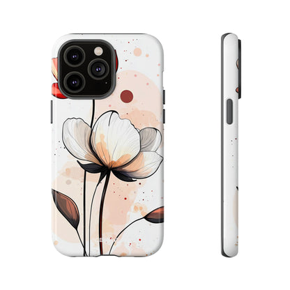 Vibrant Floral Elegance - iPhone Case