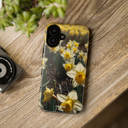 Golden Daffodils Bloom - iPhone Case