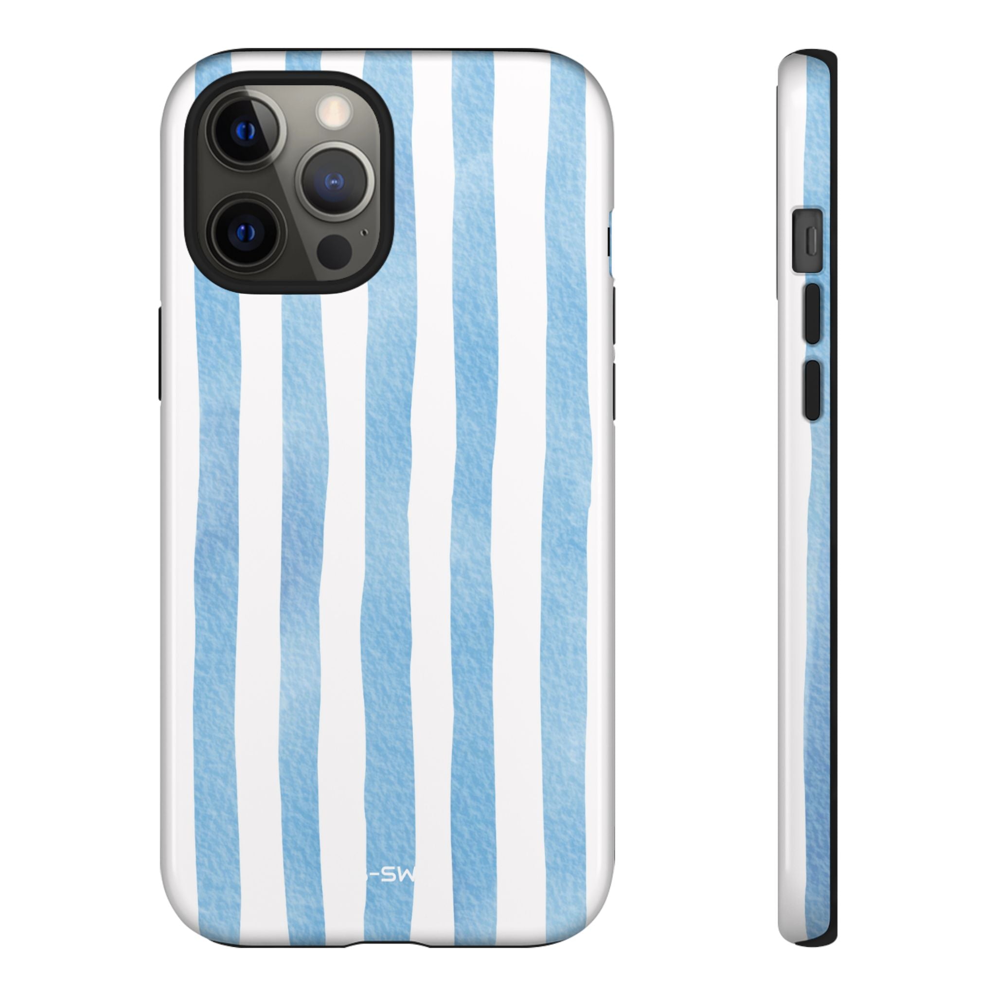 Soft Blue Watercolors - iPhone Case