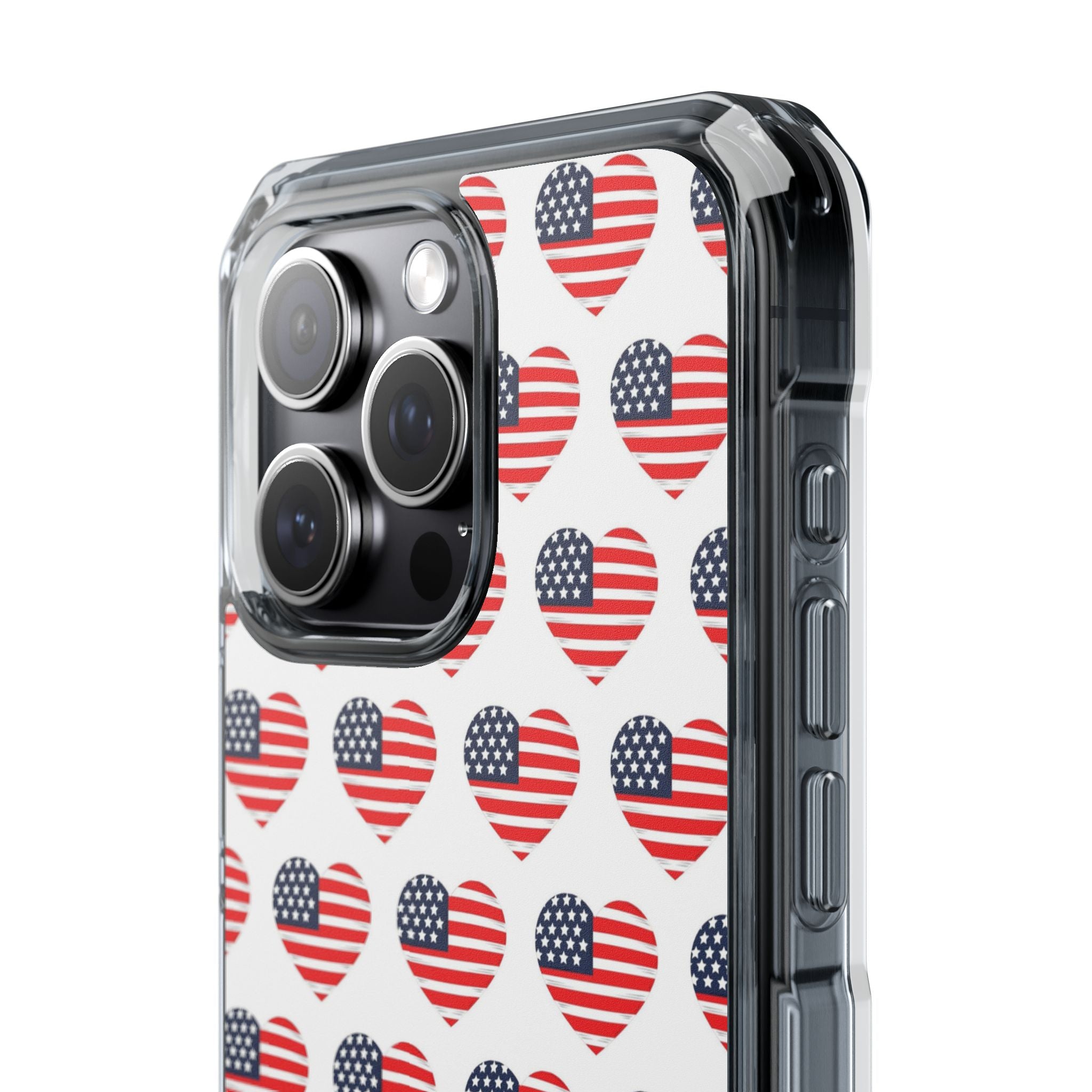 Hearts Embrace Freedom iPhone Case - Impact