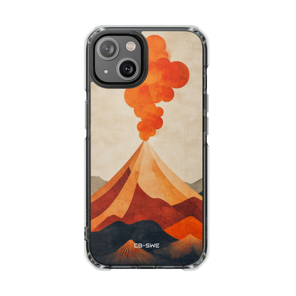 Erupting Heat Waves iPhone Case - Impact