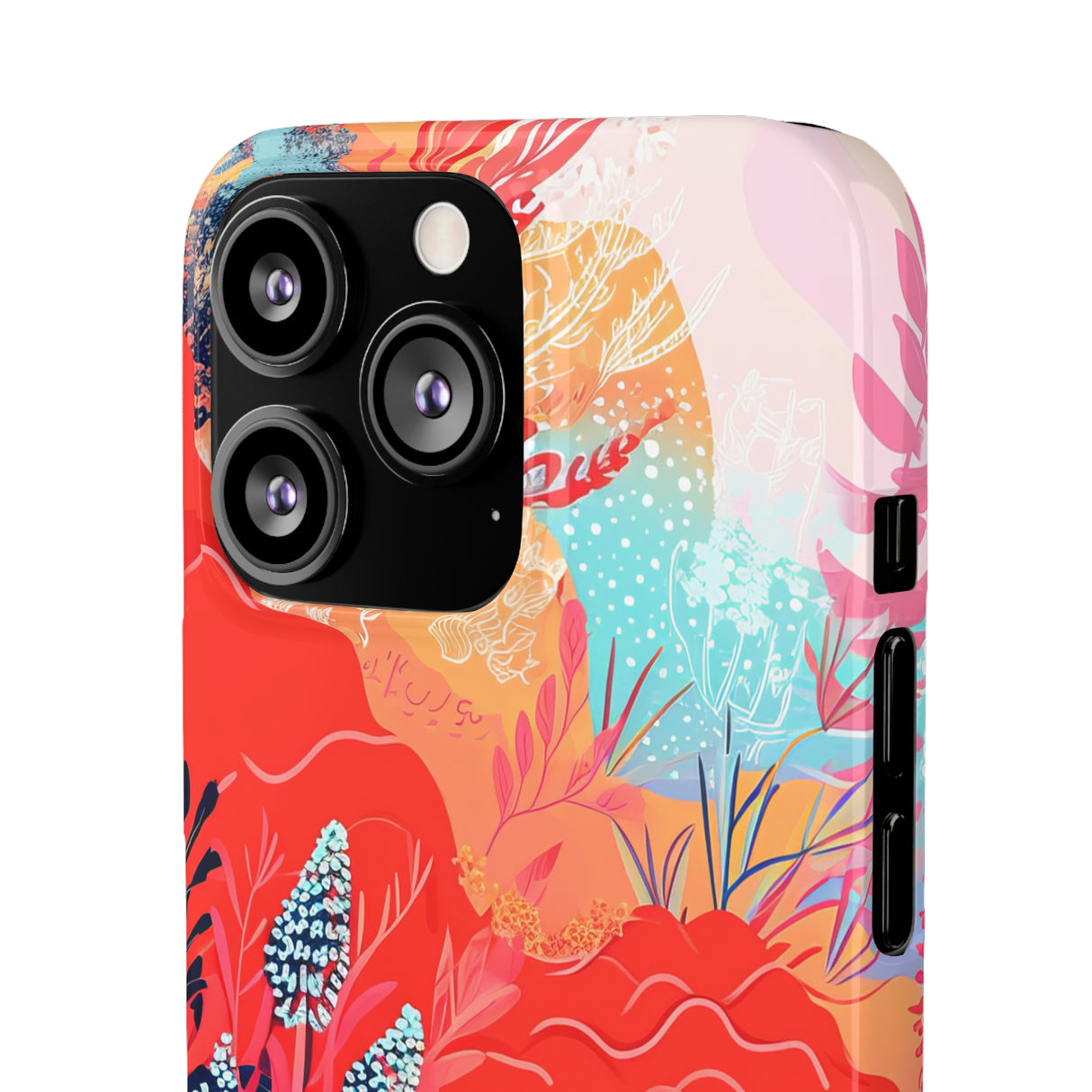 Living Coral Design | Handyhülle für iPhone (Slim Case)