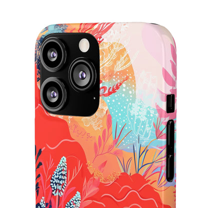 Living Coral | Handyhülle für iPhone (Slim Case)