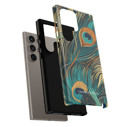 Art Nouveau Peacock Elegance Samsung S24 - Tough Phone Case