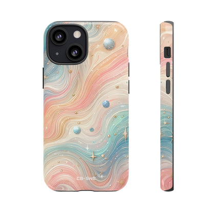 Celestial Waves Dance - iPhone Case