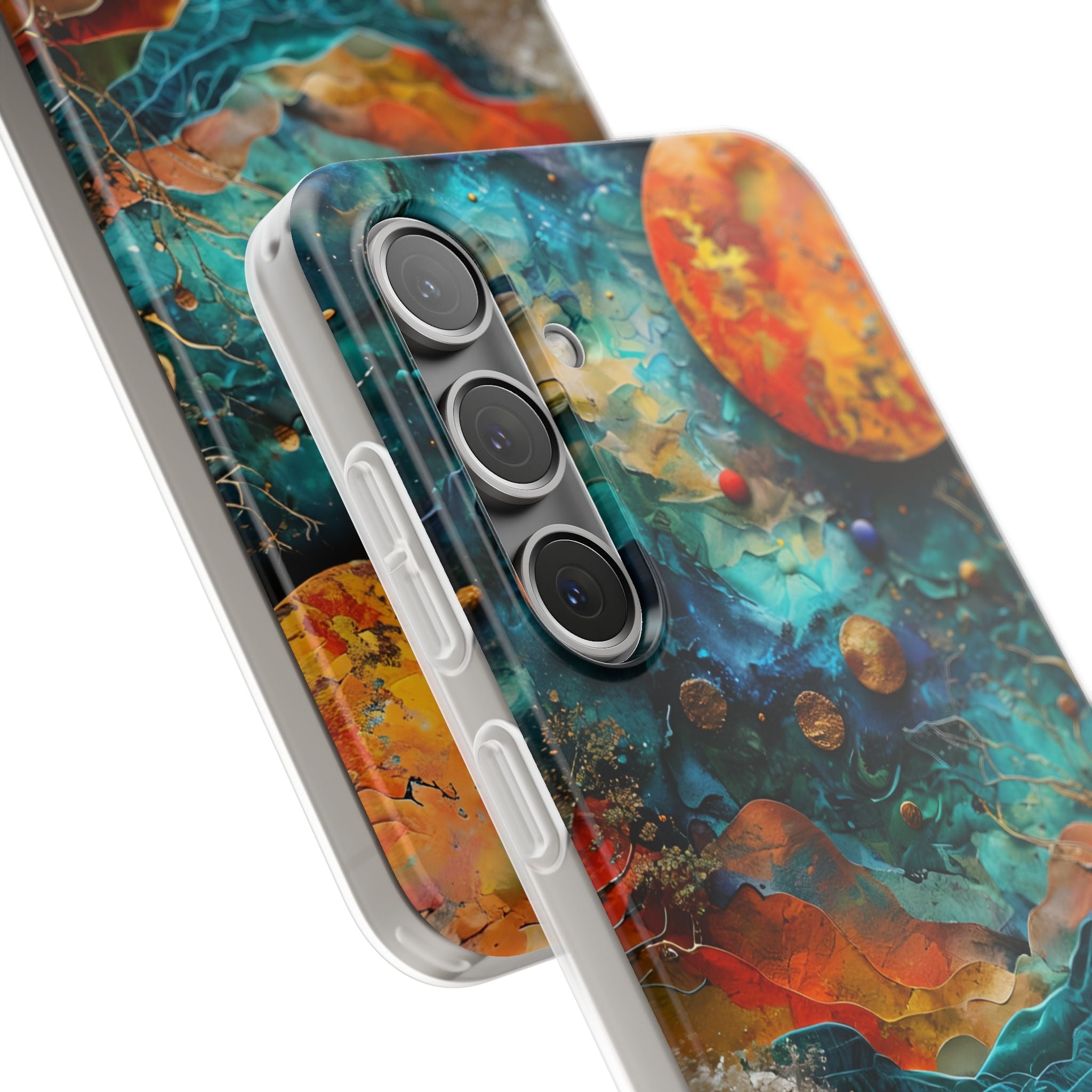 Celestial Ember Samsung S24 Plus Case - Soft