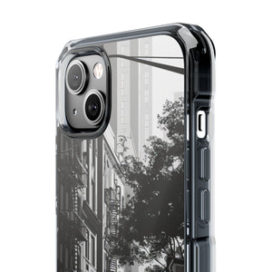 Urban Serenity - Phone Case for iPhone (Clear Impact - Magnetic)