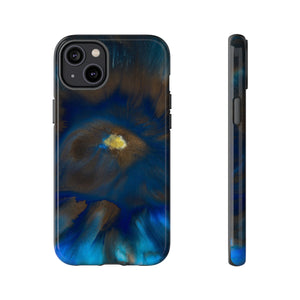 Space Galaxy Ink Art iPhone Case (Protective) iPhone 14 Plus Glossy Phone Case