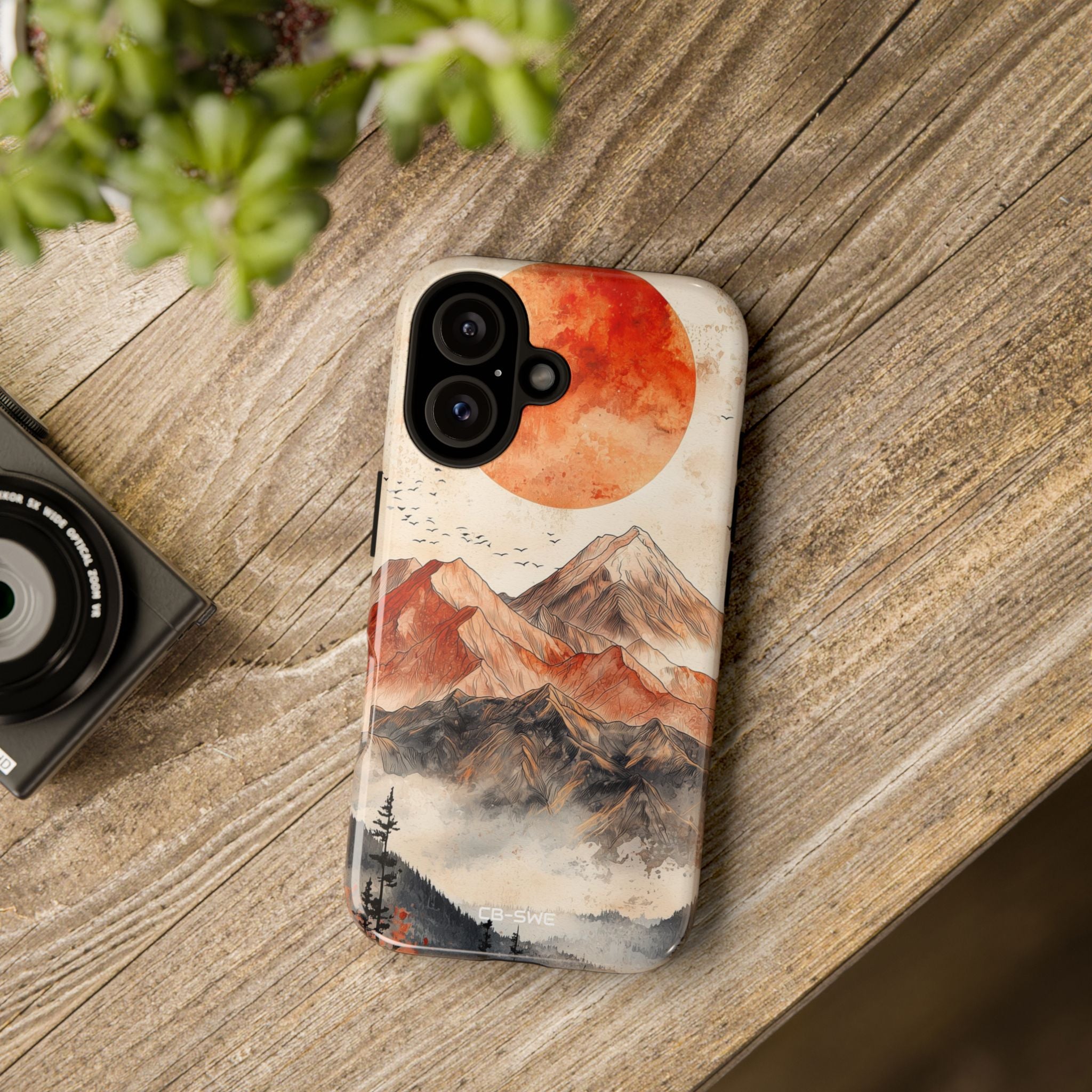 Mountains Greet Sun - iPhone Case