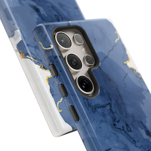 Timeless Blue Watercolor - Protective Phone Case