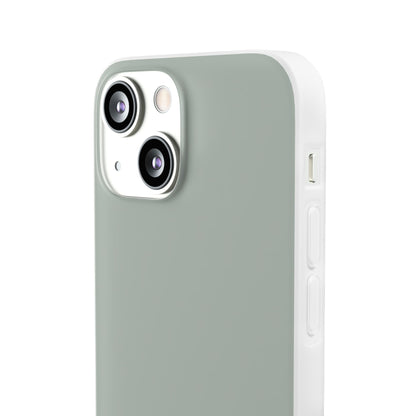 Aschgraue iPhone-Hülle – Flexi
