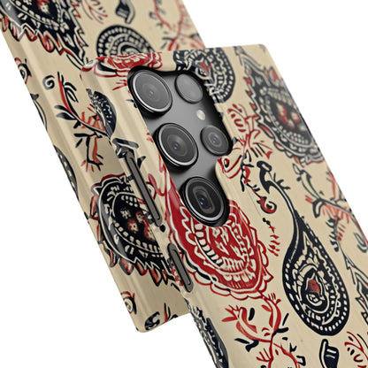 Vintage Paisley Elegance Samsung S23 - Slim Phone Case