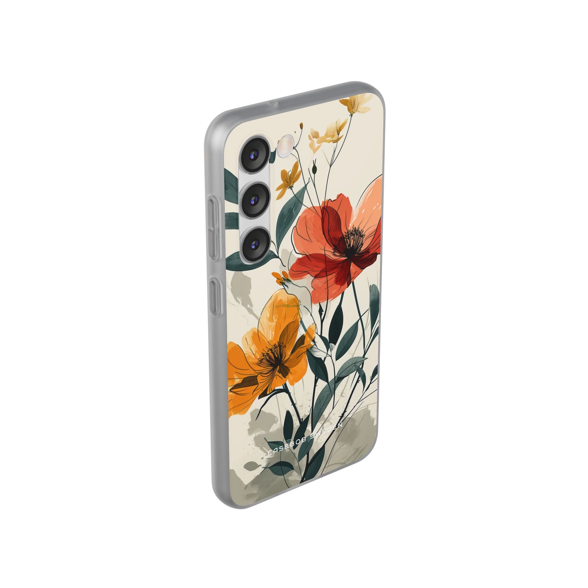 Elegant Floral Harmony Samsung S23 - Flexi Phone Case