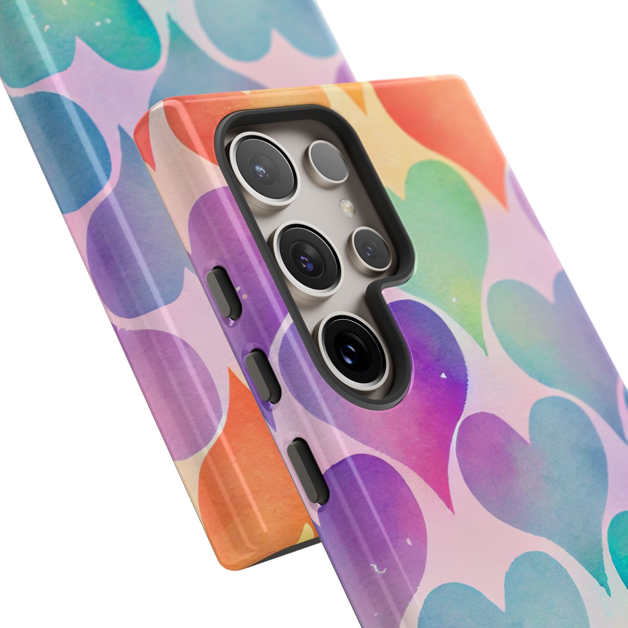Watercolor Heart Symphony - Samsung Case