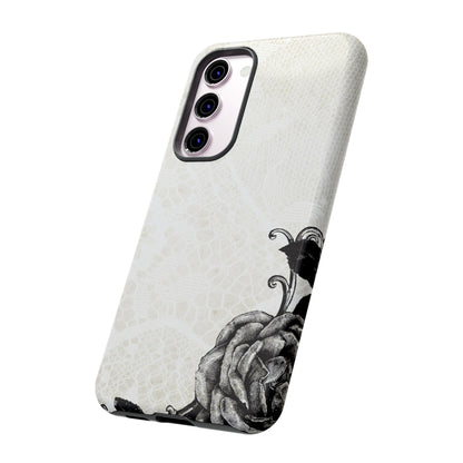 Rosett Gothic Flower - Protective Phone Case