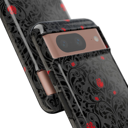 Angerunge Gothic Flower - Protective Phone Case