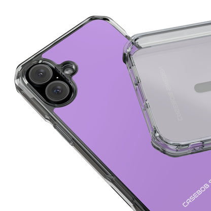 Bright Lavender - Clear Impact iPhone 16 Phone Case