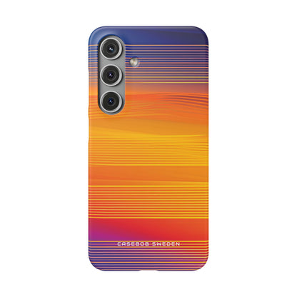 Gradient Sunset Flow Samsung S24 - Slim Phone Case