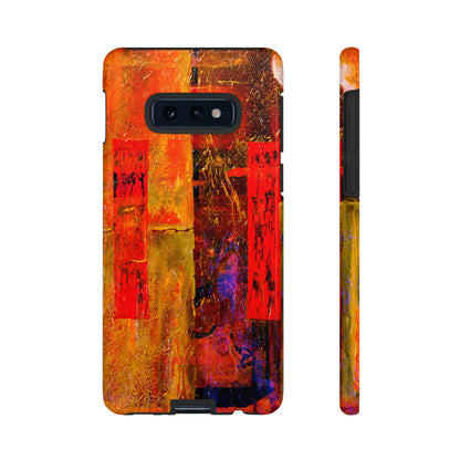 Red Oil Painting - Protective Phone Case