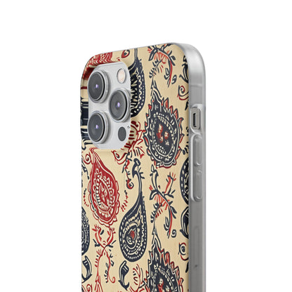 Vintage Paisley Elegance iPhone 14 - Flexi Phone Case