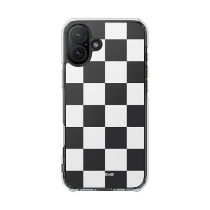 Symmetry In Squares iPhone Case - Impact