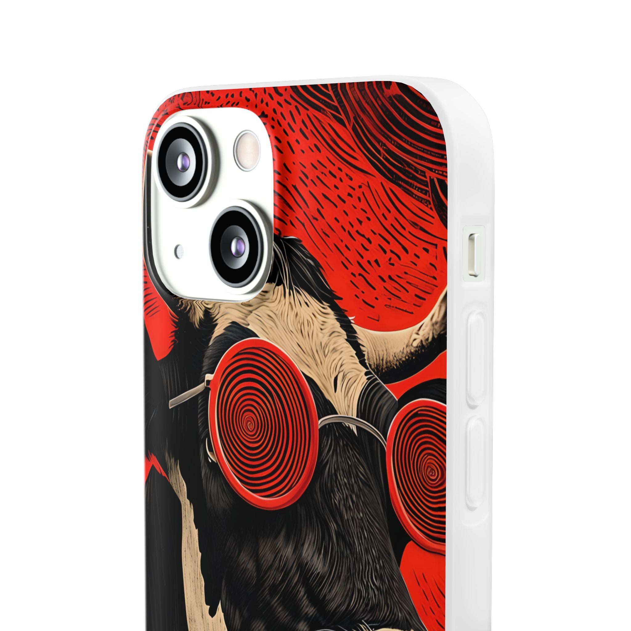 Hypnotic Cow iPhone 13 mini Case - Soft