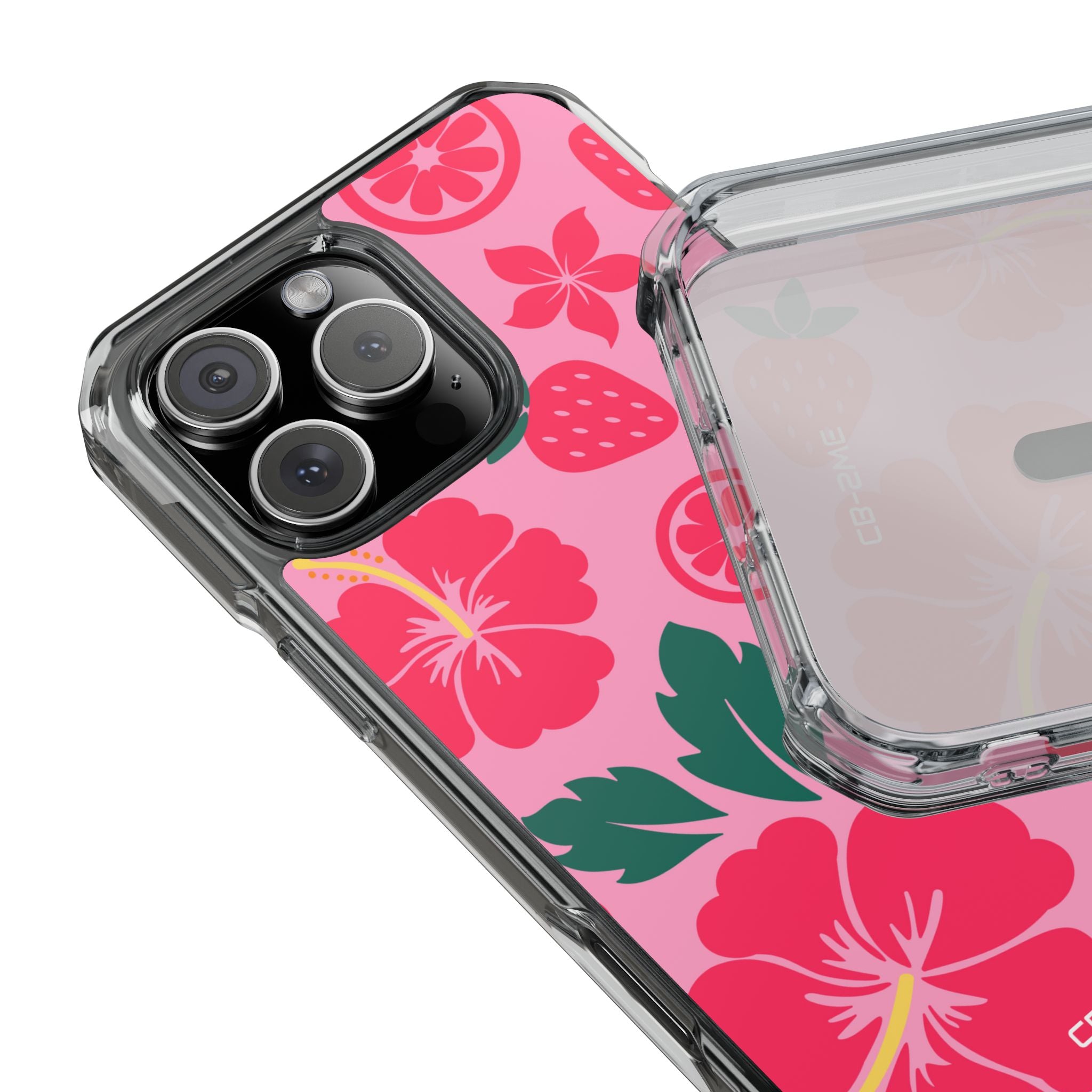 Tropical Hibiscus Harmony iPhone Case - Impact