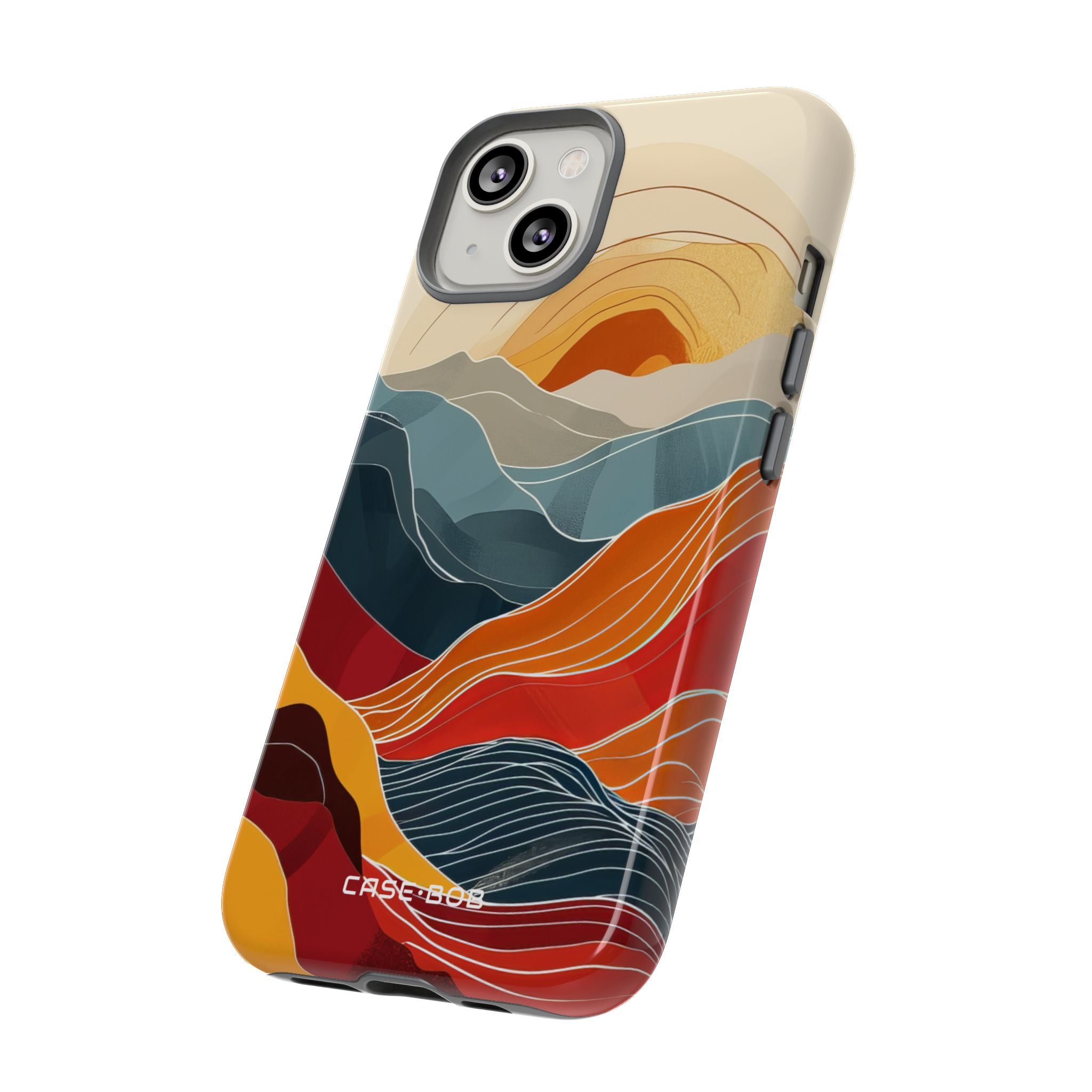 Sunlit Ridges iPhone 14 Case - Tough
