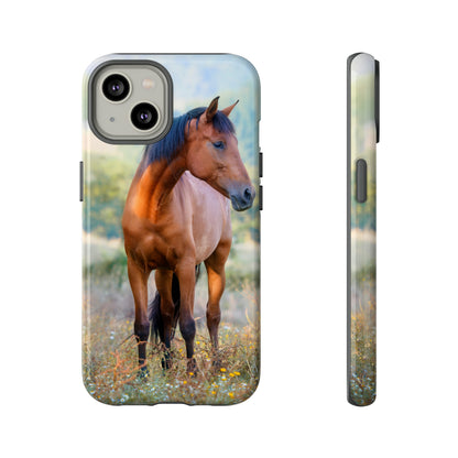 Chestnut Thoroughbred - Protective Phone Case