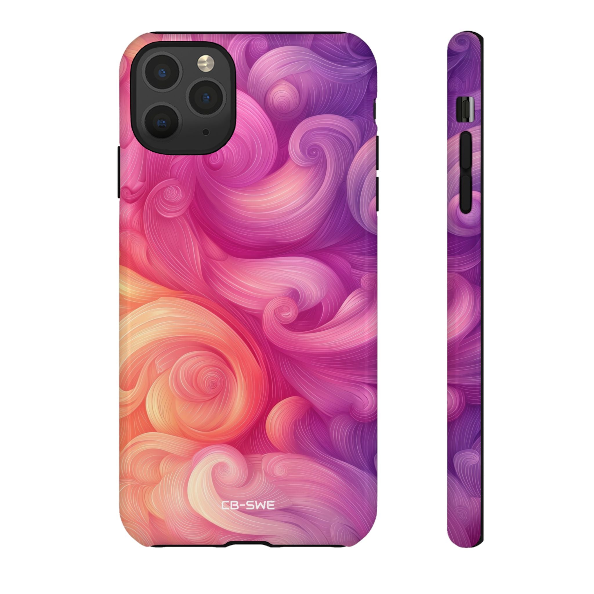 Swirls Embrace Light - iPhone Case