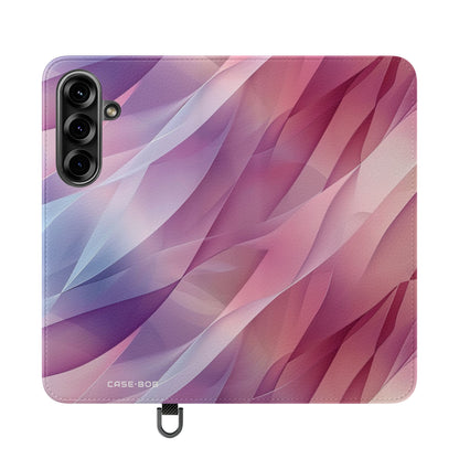 Pink Leafwave - Samsung S25 Case - Lompakko