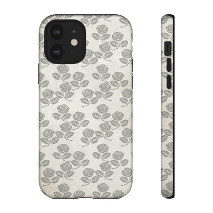 Roseniara Gothic Flower - Protective Phone Case