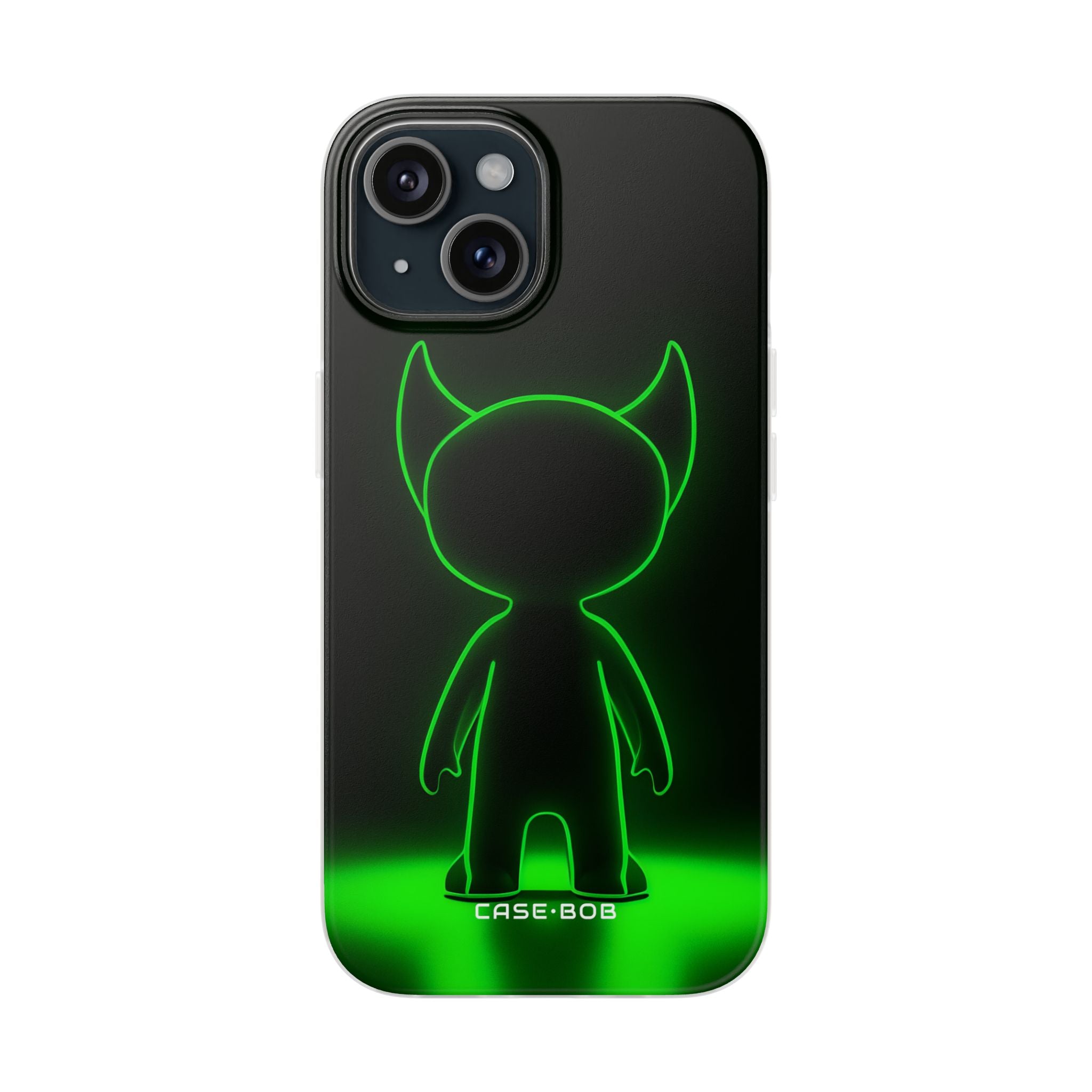 Neon Horned Glow iPhone 15 Case - Soft