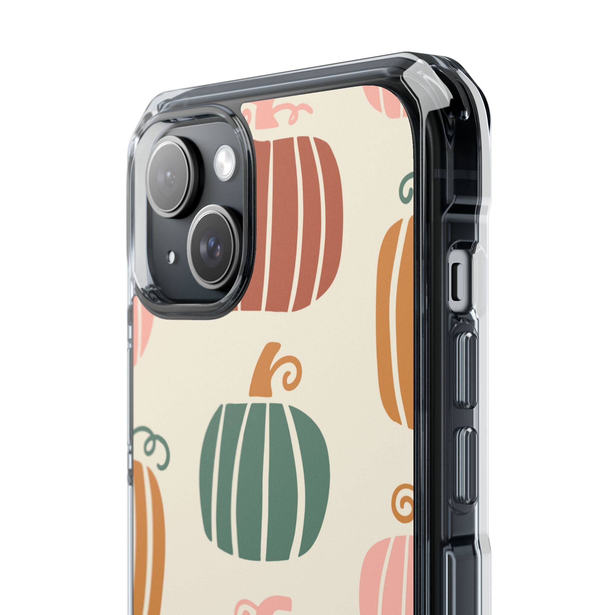 Whimsical Pumpkin Harmony iPhone Case - Impact