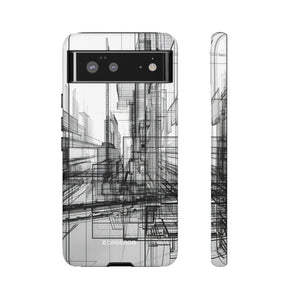 Architectural Maze | Protective Phone Case for Google Pixel