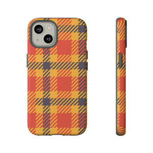 Orange Flannel - Protective Phone Case