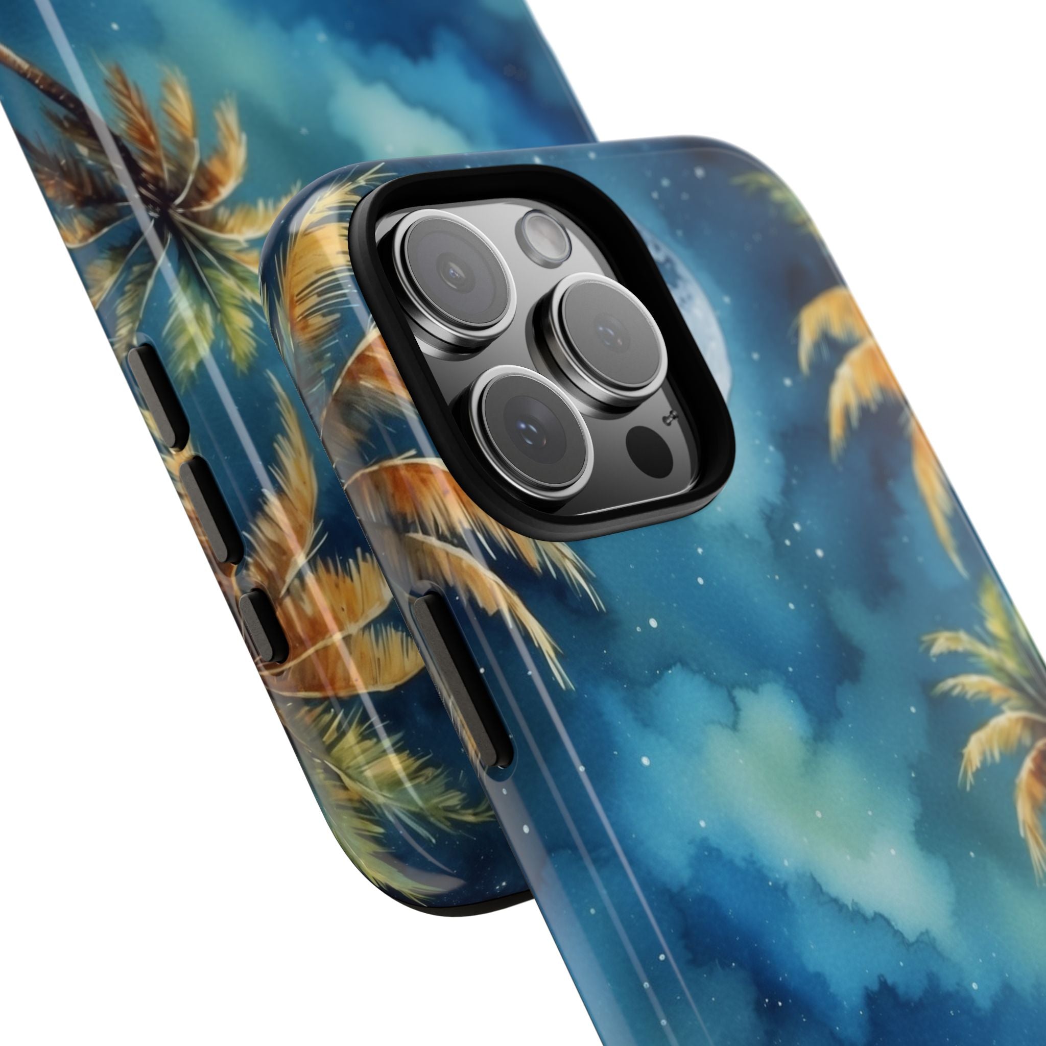 Moonlight Kisses Waves - iPhone Case