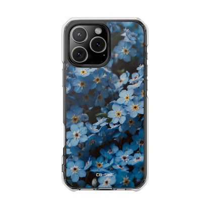 Blue Blooms Embrace iPhone Case - Impact