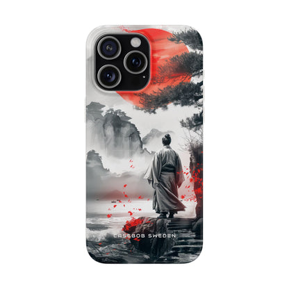 Zen Harmony: Japanese Serenity in Motion iPhone 15 - Flexi Phone Case