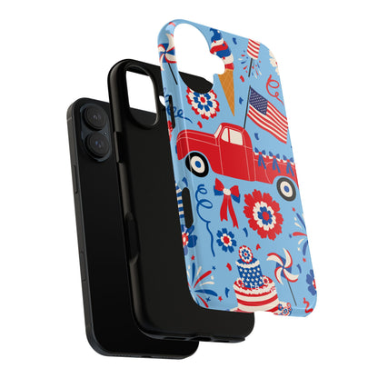 Celebration Fireworks Burst - iPhone Case