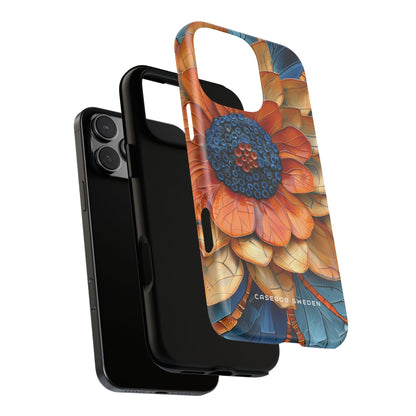 Mosaic Blossom Harmony iPhone 16 - Tough Phone Case