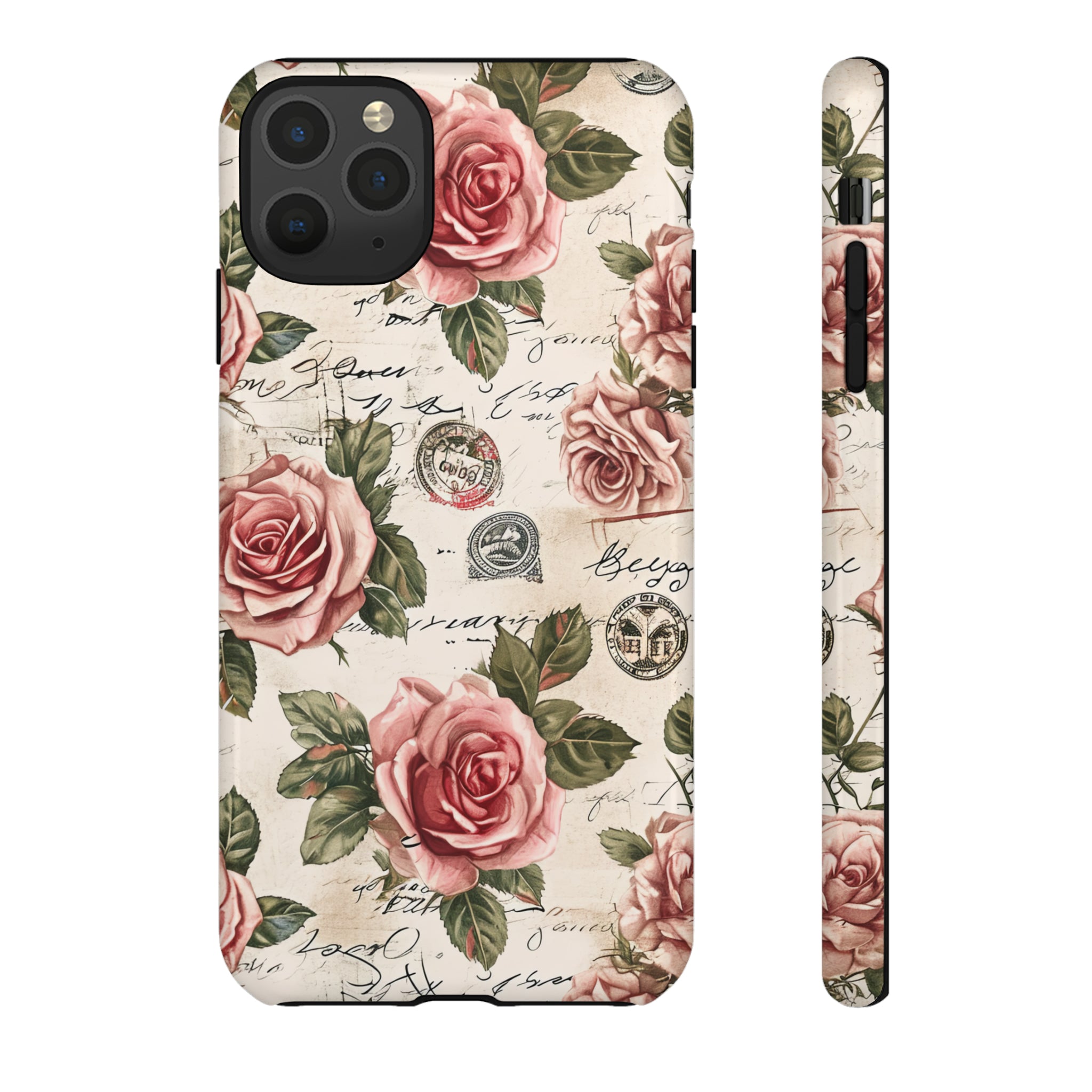 Roses & Love Letters - Protective Phone Case