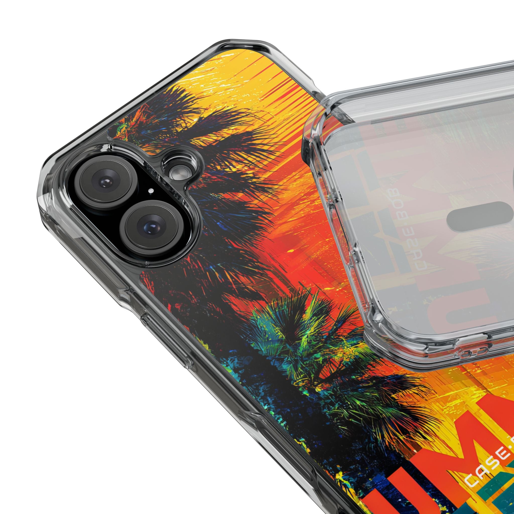 Tropical Sunburst iPhone 15 Case - Impact