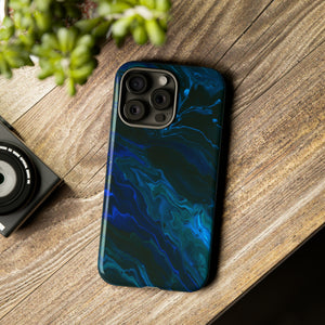 Neon Blue Creative - Protective Phone Case