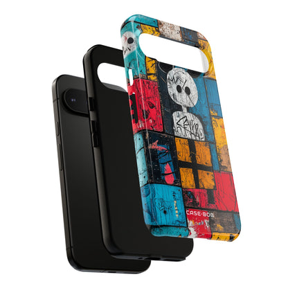 Mickey Mosaic Google Pixel 9 Pro XL Case - Tough
