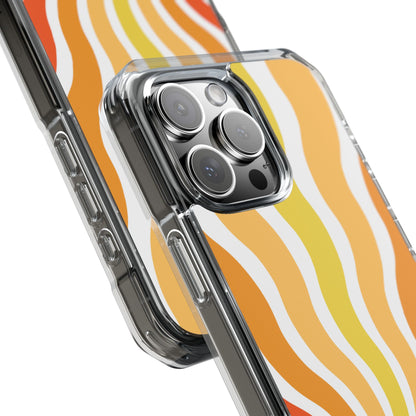 Retro Sunshine Waves iPhone Case - Impact