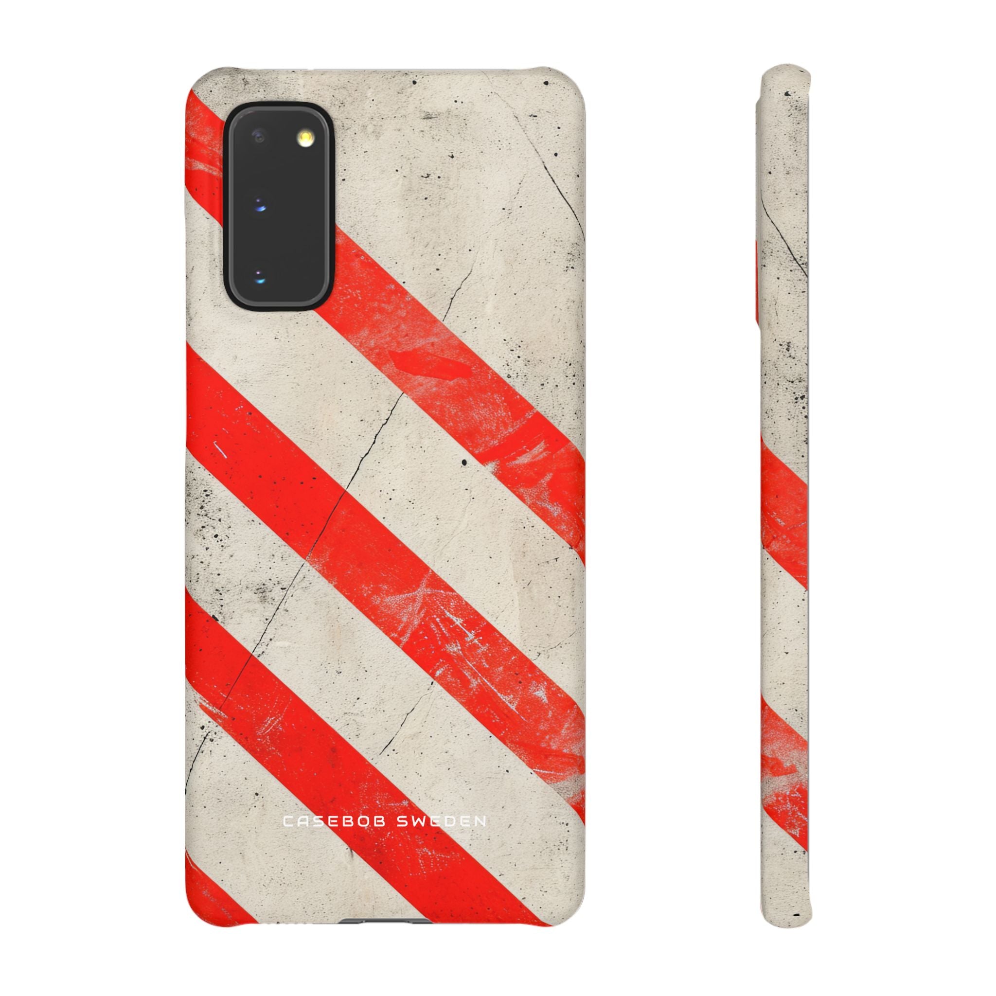 Striker Crimson Stripes Samsung S20 - Slim Phone Case